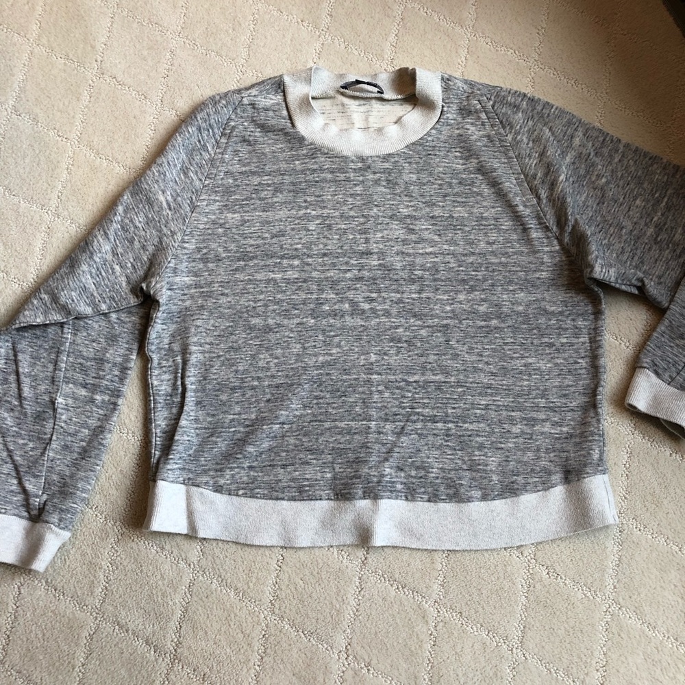 Vince cropped sweatshirt - worn twice